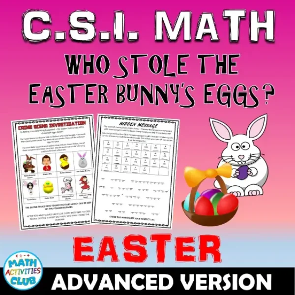 Easter ADVANCED CSI Math