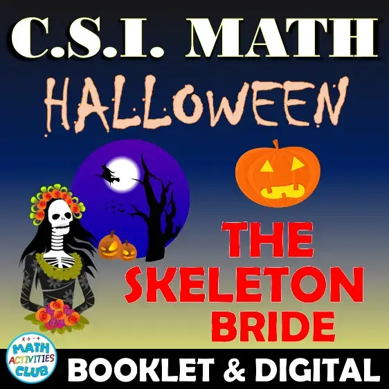 Cover Halloween Math CSI