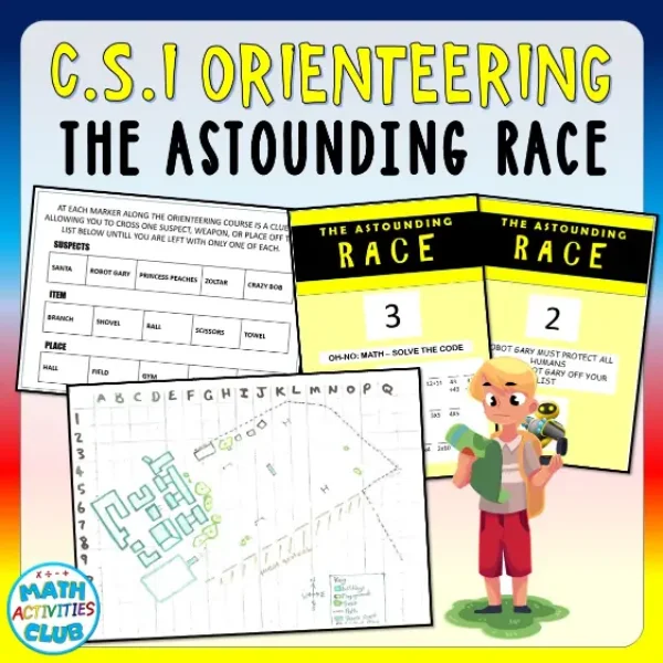 Orienteering: Create a CSI/Awesome Race Orienteering Course!