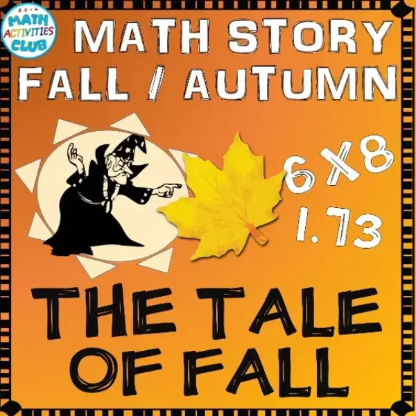 Fall Math Activity / Autumn Math Story: The wizard and the tale of Fall!