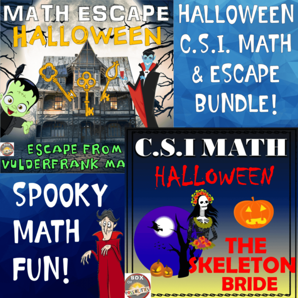 Halloween Math Activities Bundle of Fun!