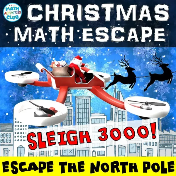 Christmas Math Escape Room: Seigh3000!