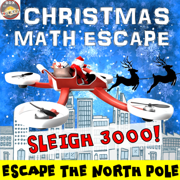 Christmas Math Escape Room: Seigh3000!