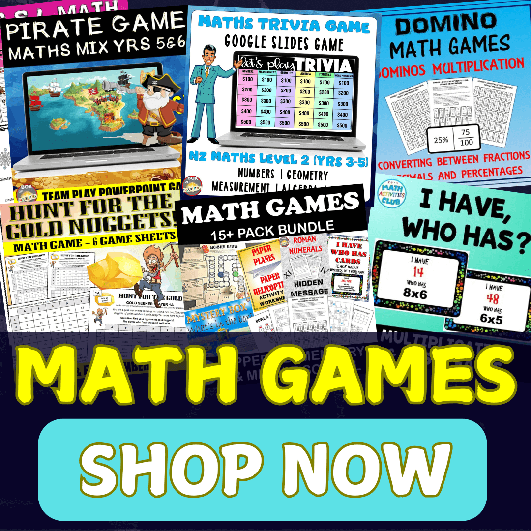 Math Games Shop