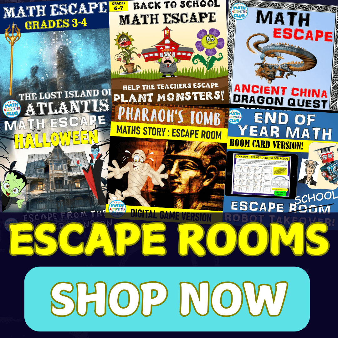 Math Escape Rooms