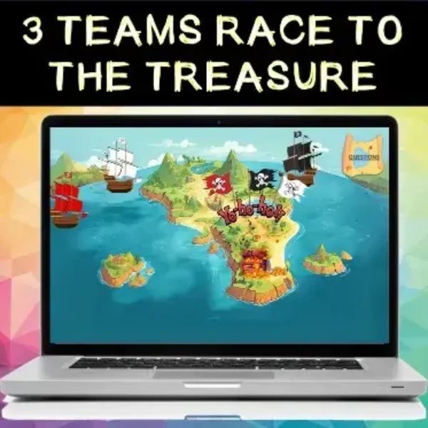 Grades 6-7 PowerPoint Math Game: Pirate Race. Math Mix.