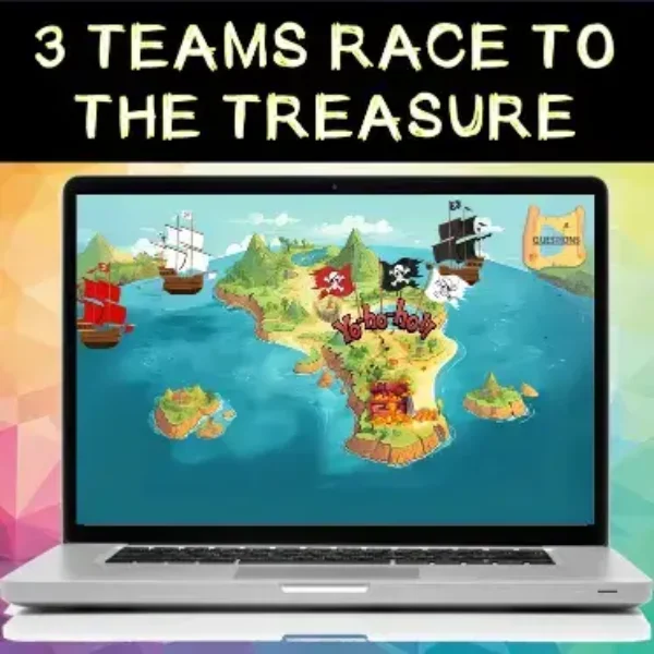 Grades 4-5 PowerPoint Math Game: Pirate Race. Math Mix.