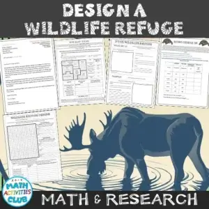 Conservation Project. Design a Wildlife Refuge: Nature and Environmental Mini Research Project. Printable